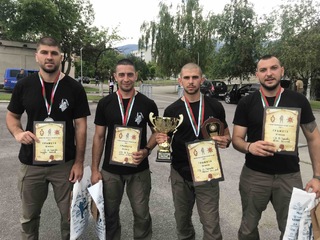 Отборът на ОДМВР – Велико Търново се класира на второ място в Първи открит тактически турнир за служители на МВР