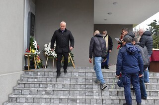 Заместник-министър Кирил Ценкин почете паметта на командос Емил Шарков