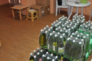 Иззеха близо тон алкохол, без бандерол