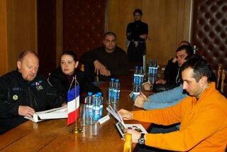 Заместник-директорът на RAID Жан-Пиер Депре гостува на ОДМВР – В. Търново