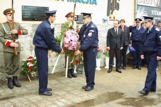 Паметна плоча на загиналите в с. Самоводене служители на ОДМВР – В. Търново бе открита днес