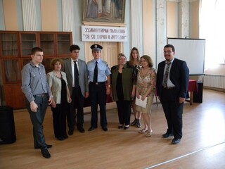 Ръководството на ОДМВР – В. Търново участва в среща разговор с ученици от Хуманитарна гимназия на тема „133 години в служба на родината” 
