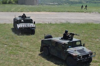 Служители на ОДМВР – В. Търново взеха участие в третия етап от учение „Обединени усилия 2013” на НВУ „В. Левски” – В. Търново