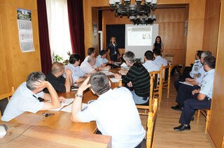 Ръководните служители от ОДМВР и ОУ”ПБЗН” – В. Търново се запознаха с предстоящи дейности по проект „Новият полицейски лидер” 