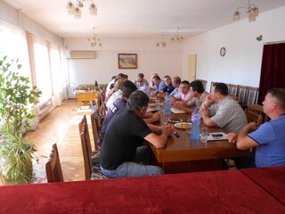 Старши комисар Димитър Машов посети полицейския участък в Килифарево 