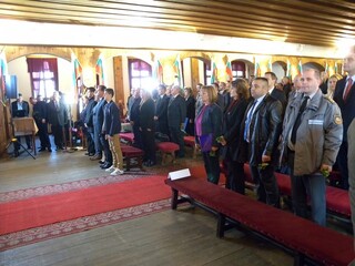 Старши комисар Димитър Машов присъства на полагането на клетва от общинските съветници и кметовете на община В. Търново