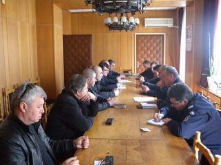 Полицаи и частни охранители дискутираха мерките за сигурност в област В. Търново