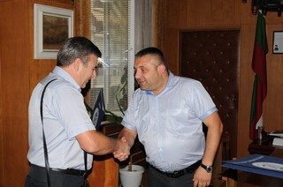 Полицаи и частни охранители заедно в грижата за сигурността и спокойствието на гражданите
