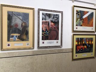 Рисунките на видинчанките Виктория и Паола участват в благотворителна изложба