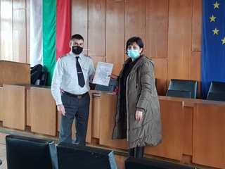 Грамоти за доброволците от общините Брегово и Ново село по случай Международния ден на доброволеца