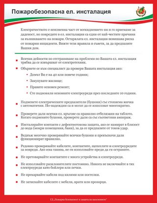 Видинските огнеборци припомнят мерките за пожарна безопасност през зимата