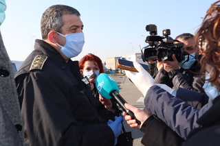 Директорът на ГД „Гранична полиция“ инспектира ГКПП - Дунав Мост-2 при Видин – Калафат
