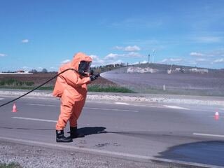 Учение на полицаи, огнеборци, медици и доброволци се проведе в Ямбол