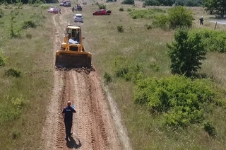 Пожаро-тактическо учение се проведе днес в землището на село Горска поляна