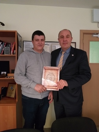 Награждаване  на служител за м. януари 2019 г.  