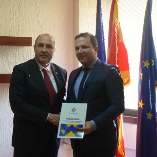 Официално посощение на директора на дирекция „Вътрешна сигурност“ старши комисар Румен Ганев в Министерство на вътрешните работи на Република Македония
