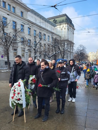 Пред делото на Васил Левски се поклониха представители на студентските съвети в България