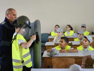 Продължават занятията с учениците от Детските полицейски управления в област Монтана