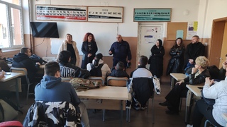 Служители от РУ-Пазарджик посетиха една от професионалните гимназии в областния град