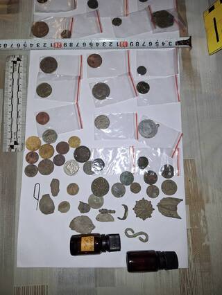 Полицията иззе над 130 предмети, наподобяващи културно – исторически ценности