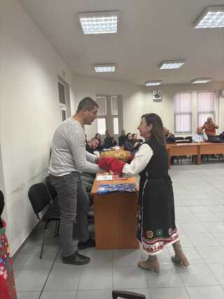 Коледарчета гостуваха на служителите от Шесто РУ в Пловдив