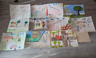 Излъчиха първите победители в конкурса за детска рисунка  „ Аз и детското полицейско управление