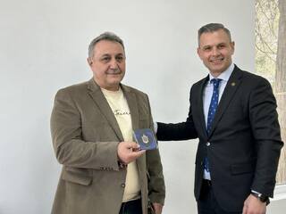 След три десетилетия служба в МВР двама криминалисти от областната дирекция  излязоха в заслужен отдих