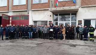 След 37 години „живот” в пожарната  инспектор Васил Янков излезе в заслужен отпуск