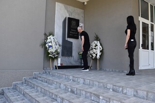 Ръководството на ОДМВР – В. Търново, близки, колеги и приятели на командоса Емил Шарков почетоха паметта му