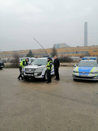 Специализирана полицейска операция по метода на широкообхватния контрол бе проведена днес край Видин