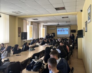 Сандански е следващият град, който посетиха нашите курсанти в рамките на информационната кампания „Обучение в АМВР“