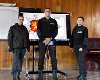Училища в Перник, Благоевград, Павликени и Първомай посетиха курсанти от Академията на МВР
