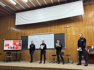 Училища в Перник, Благоевград, Павликени и Първомай посетиха курсанти от Академията на МВР
