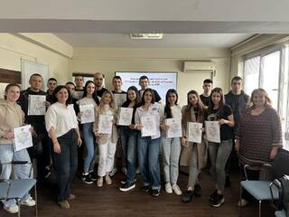 Първокурсници от Факултет „Полиция“ преминават обучение в Института по психология на МВР