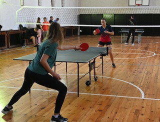 Спортният турнир „Купата на ректора“ продължи със състезание по тенис на маса