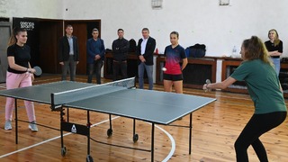 Спортният турнир „Купата на ректора“ продължи със състезание по тенис на маса