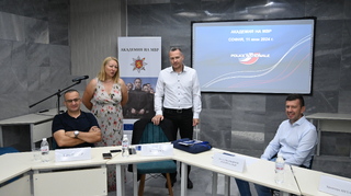 С организацията на дейността на Френското министерство на вътрешните работи се запознаха курсанти от АМВР