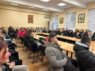 Павликени е следващият град, който посетиха наши курсанти