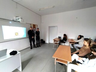 Курсантите от АМВР посетиха Петрич в рамките на кампанията „Обучение в АМВР“