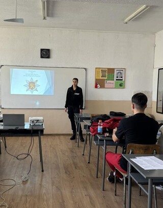 Курсантите от АМВР посетиха Петрич в рамките на кампанията „Обучение в АМВР“