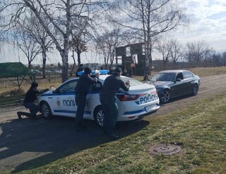 Новопридобитият от ЦСПП – Пазарджик учебен полицейски автомобил взе участие в провеждане на занятие по прилагане на полицейски правомощия