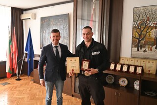 Академията на МВР отличи най-добрите си спортисти за 2023 година