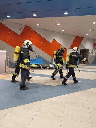 Курсанти от факултет ПБЗН взеха участие в пожаротактическо учение със силите на Единната спасителна система