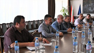 Представители на Департамента по енергетика на САЩ и на програма „Офис за радиологична защита“ на Националната администрация по ядрена сигурност на САЩ посетиха Академията на МВР