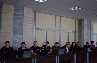 Практическо занятие по цифрова криминалистика проведоха обучаеми и преподаватели в Академията на МВР