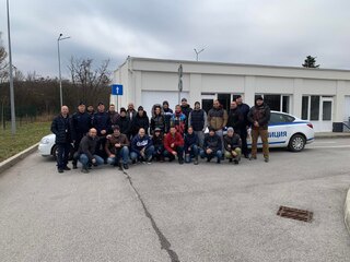 Преподаватели от Полицейската академия в гр. Шчитно посетиха Академията на МВР