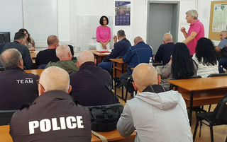 Учебно занятие на тема „Административнонаказателно производство осъществявано от полицейските органи“ проведе в ЦСПП – Пазарджик