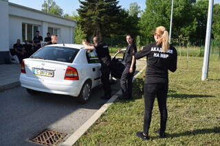 Финално обучение по „Полицейска тактика“ проведоха  четвъртокурсници от факултет „Полиция“