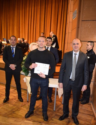 Тържествено връчване на дипломи в Академията на МВР