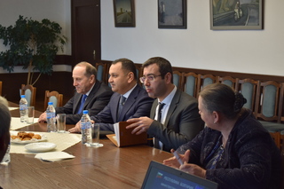 Официално посещение в Академията на МВР на делегация от Полицейската академия на Азербайджан 
